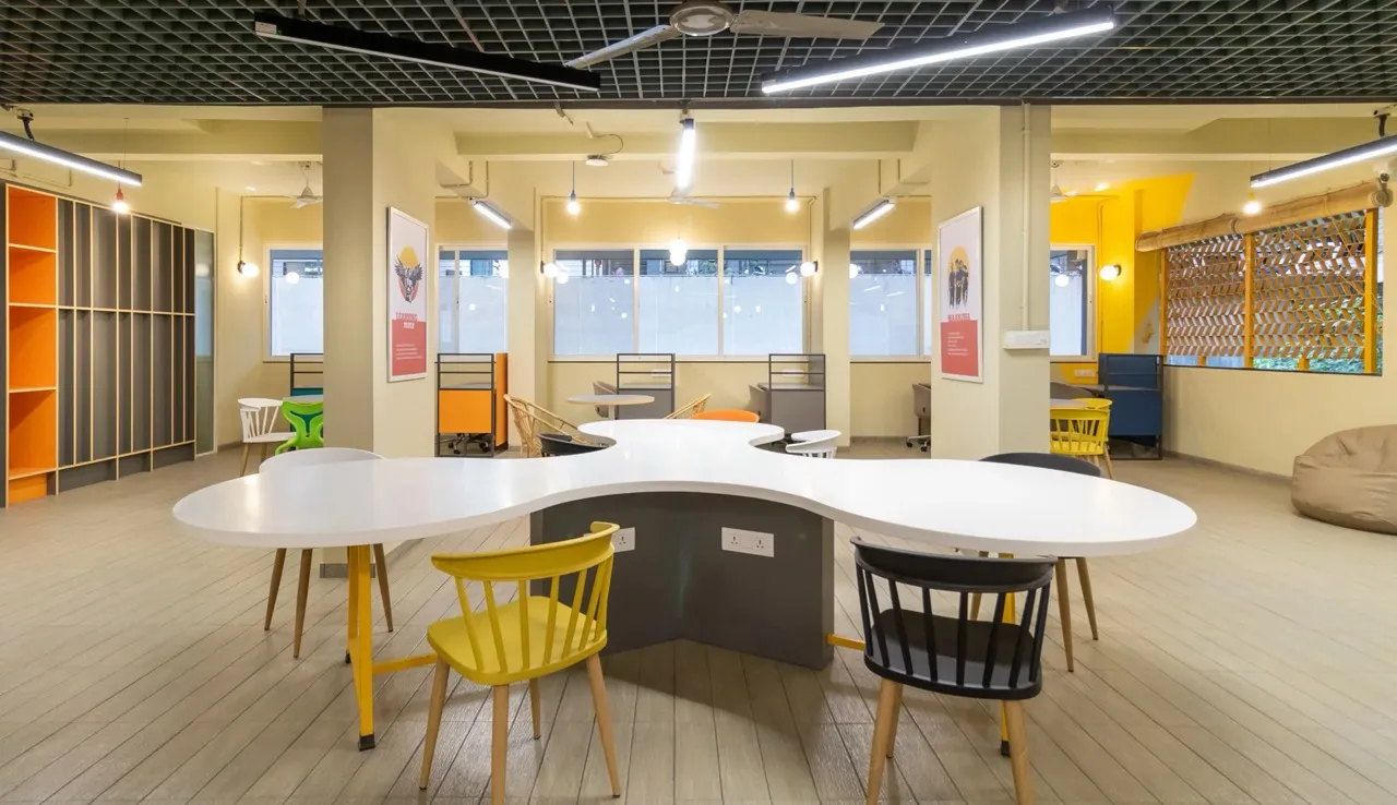 Vibrant student community event night at premium co-living residence
